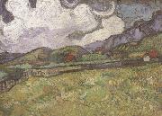 Vincent Van Gogh, Wheat Field behind Saint-Paul Hospital (nn04)